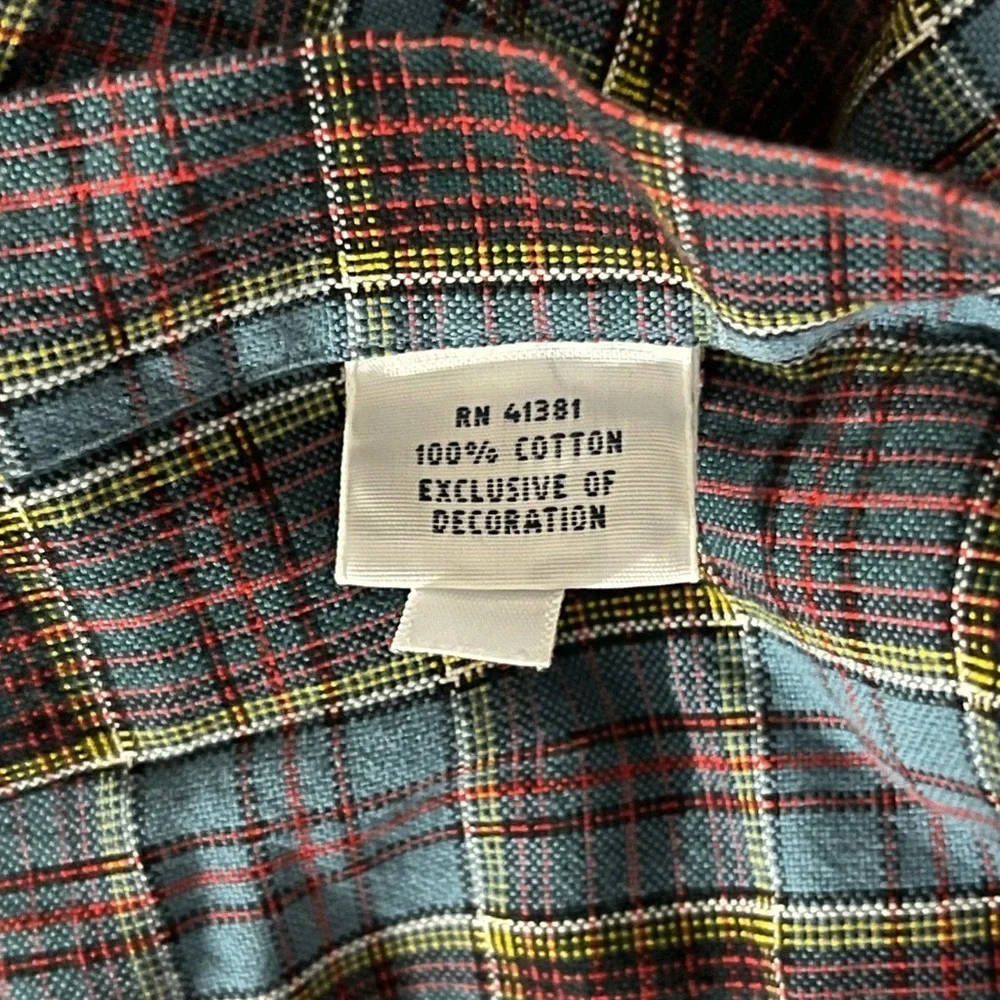 Polo Ralph Lauren Blue and Red Plaid Casual Shirt